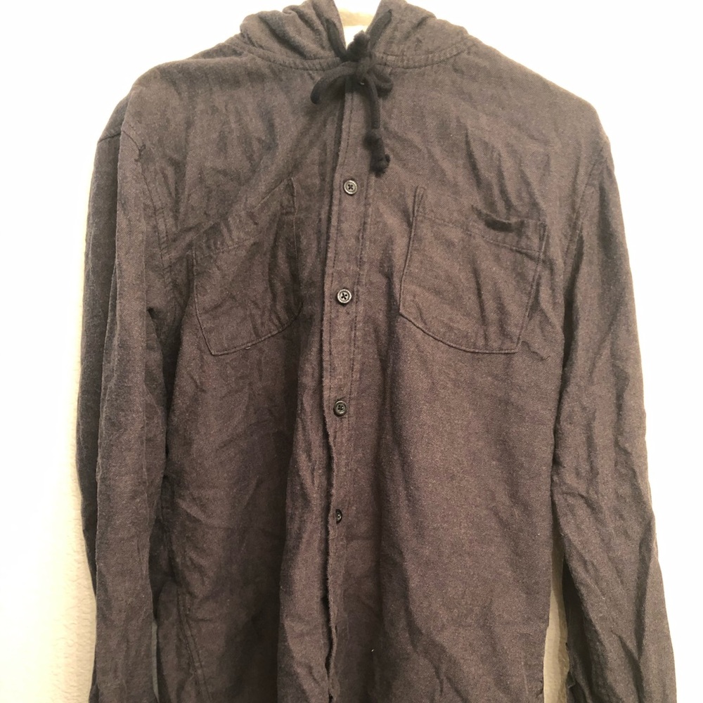 Quicksilver Button Up Hoodie